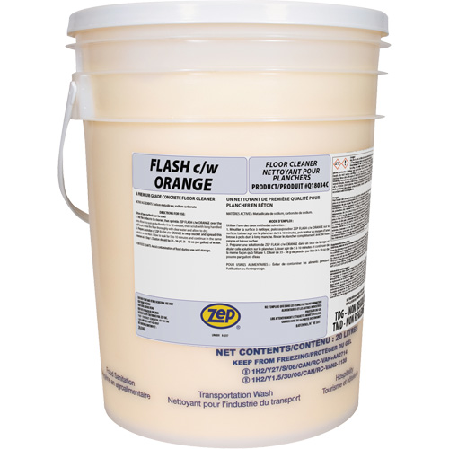 Flash Orange Premium Grade Concrete Floor Cleaner Helyx Safety & Industrial Supplies