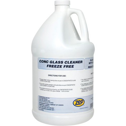Nettoyant pour verre concentr&eacute; &agrave; l&eacute;preuve du gel, 4 L, Cruche Helyx Safety & Industrial Supplies