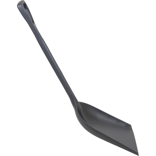 One-Piece Regrind Shovel, Plastic, Polypropylene Blade, D-Grip Handle, 25" Long Helyx Safety & Industrial Supplies
