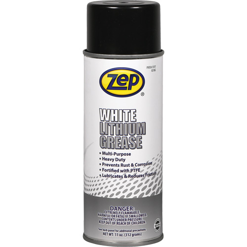 White Lithium Grease Lubricant, Aerosol Can Helyx Safety & Industrial Supplies