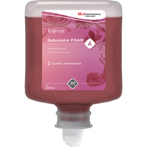 Savon &agrave; mains Refresh Debonaire, Mousse, 1 L, Parfum&eacute; Helyx Safety & Industrial Supplies