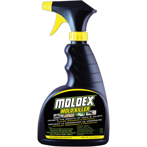 D&eacute;sinfectant contre les moisissures, 650 ml, Bouteille &agrave; g&acirc;chette Helyx Safety & Industrial Supplies