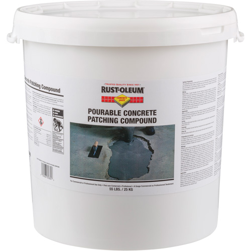 Concrete Saver&reg; Pourable Concrete Patching Compound, Kit, Grey Helyx Safety & Industrial Supplies
