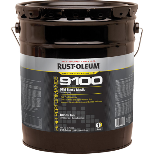 Base de mastic &eacute;poxy DTM du syst&egrave;me 9100, Dune de sable, 5 gal., Seau Helyx Safety & Industrial Supplies