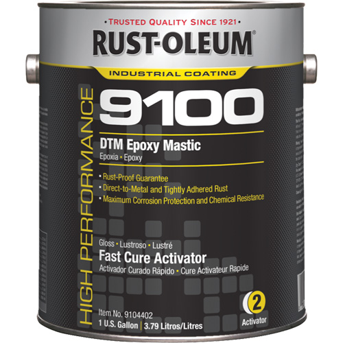 9100 System DTM Epoxy Mastic Fast Cure Activator, Gallon Helyx Safety & Industrial Supplies