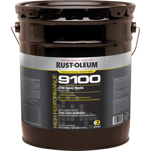 9100 System DTM Epoxy Mastic Fast Cure Activator, 5 gal., Pail Helyx Safety & Industrial Supplies