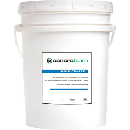 Antimicrobien &agrave; double action Concrobium Mold Control, 18,9 L, Seau Helyx Safety & Industrial Supplies