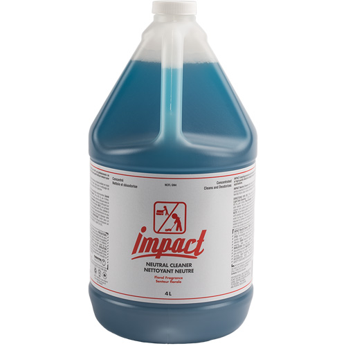 Impact Neutral Floor Cleaner, 4 L, Jug Helyx Safety & Industrial Supplies