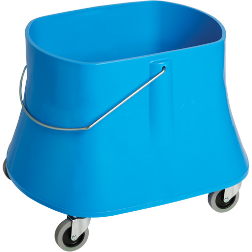 Seau pour vadrouille Champ, Capacit&eacute; de 10 gal. US (40 pintes), Bleu Helyx Safety & Industrial Supplies
