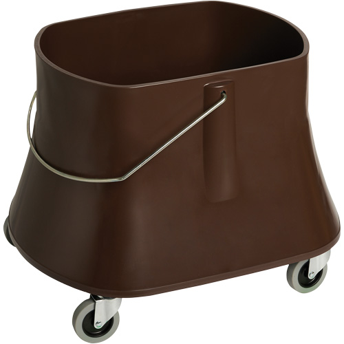 Champ Mop Bucket, 10 US Gal. (40 qt.) Capacity, Brown Helyx Safety & Industrial Supplies
