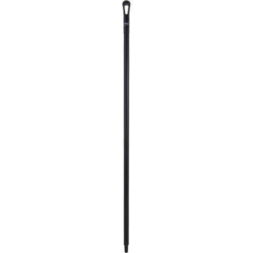 Ultra Hygiene Handle, Broom/Brush/Scraper/Squeegee, Black, Ergonomic, 59" L Helyx Safety & Industrial Supplies