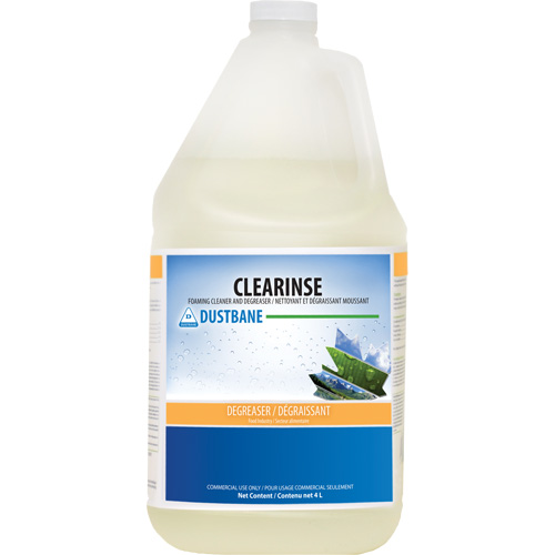 Clearinse Foaming Cleaner & Degreaser, 4 L, Jug Helyx Safety & Industrial Supplies