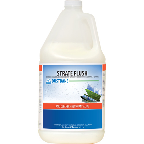 Nettoyant et d&eacute;sodorisant &eacute;mulsifiant &agrave; cuvettes Strate Flush, 4 L, Cruche Helyx Safety & Industrial Supplies
