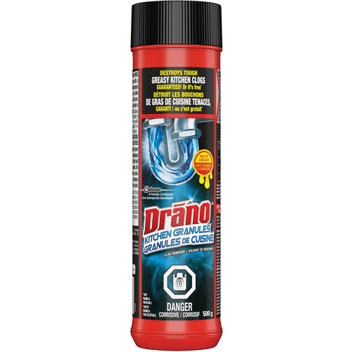 Drano&reg; Kitchen Drain Cleaning Granules Helyx Safety & Industrial Supplies