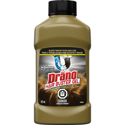 Produit d&eacute;bouchant extra puissant pour les bouchons de cheveux de Drano Helyx Safety & Industrial Supplies
