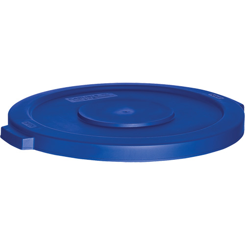 Waste Container Lid, Flat Lid, Plastic, Fits Container Size: 22" Dia. Helyx Safety & Industrial Supplies