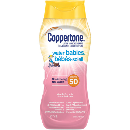 Water Babies&reg; Non-Irritating Sunscreen, SPF 50, Lotion Helyx Safety & Industrial Supplies