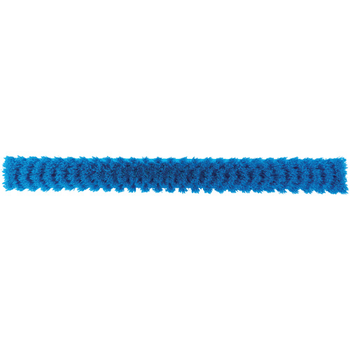 ColorCore Push Broom, Fine Bristles, 24", Polypropylene, Blue Helyx Safety & Industrial Supplies