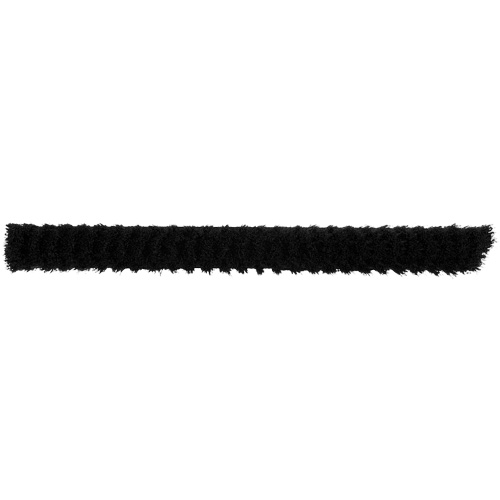 ColorCore Push Broom, Fine Bristles, 24", Polypropylene, Black Helyx Safety & Industrial Supplies