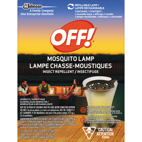 Lampe chasse-moustiques Off! PowerPad, Sans DEET, Lampe,  Helyx Safety & Industrial Supplies