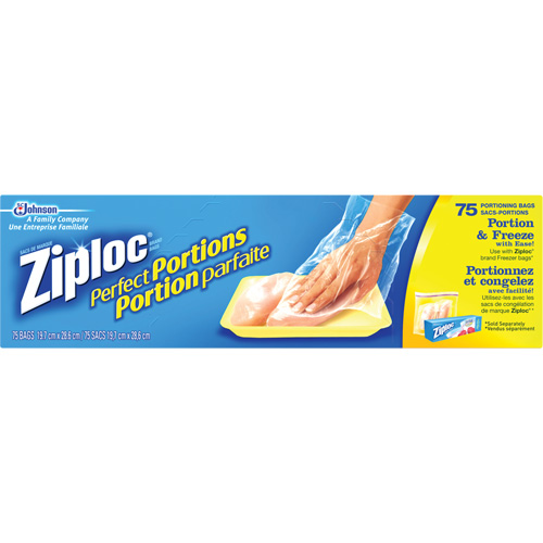 Ziploc&reg; Portion Bags Helyx Safety & Industrial Supplies