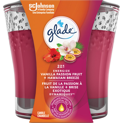 Glade&reg; 2-in-1 Candle, Hawaiian Breeze&reg; & Vanilla Passionfruit Helyx Safety & Industrial Supplies