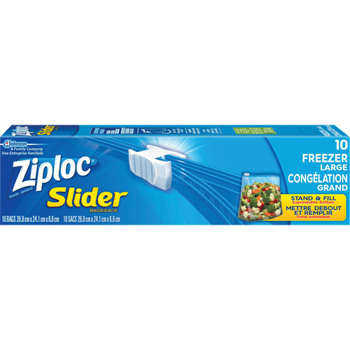 Sacs de cong&eacute;lation &agrave; glissi&egrave;re Ziploc Helyx Safety & Industrial Supplies