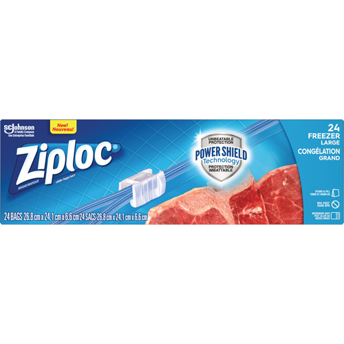 Ziploc&reg; Slider Freezer Bags Helyx Safety & Industrial Supplies