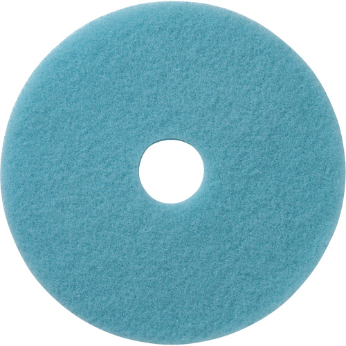 Tampons &agrave; polir pour planchers Luster Lite, 19", Brunissage, Bleu p&acirc;le Helyx Safety & Industrial Supplies
