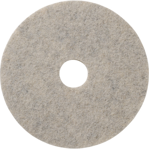Combo Floor Pads, 19", Buffing/Burnishing, Beige Helyx Safety & Industrial Supplies