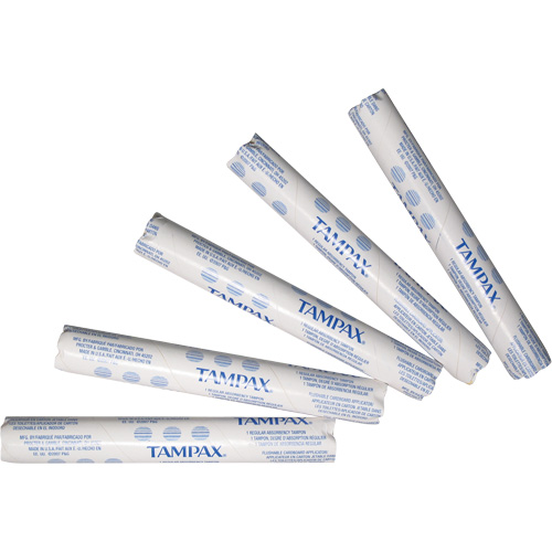 Tampax&reg; Original Regular Tampons Helyx Safety & Industrial Supplies