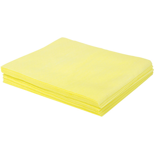 TaskBrand&reg; Medium-Duty Oil-Treated Duster, Polyester, Yellow Helyx Safety & Industrial Supplies