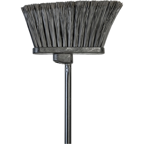 Angled Broom with Metal Handle, 48" Long Helyx Safety & Industrial Supplies