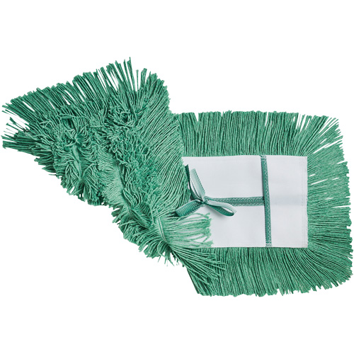 M-Tech Dust Mop, Tie-On Style, Microfibre, 36" L x 5" W Helyx Safety & Industrial Supplies