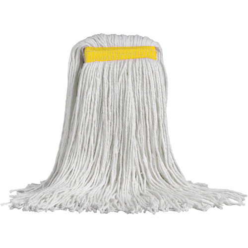 SynRay Wet Floor Mop, Polyester/Rayon, 24 oz., Cut Style Helyx Safety & Industrial Supplies