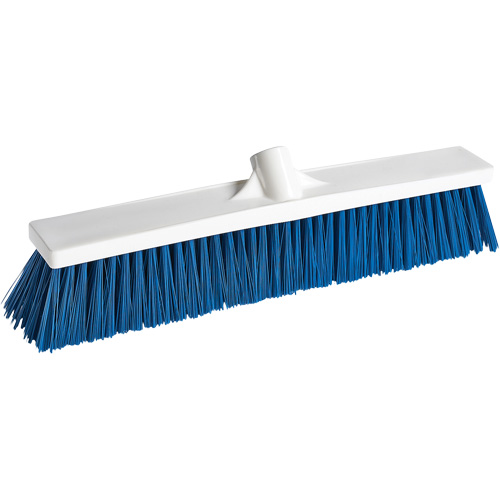 Balai-brosse pour le service alimentaire, Crins Moyen, 24", Polyester, Blanc Helyx Safety & Industrial Supplies