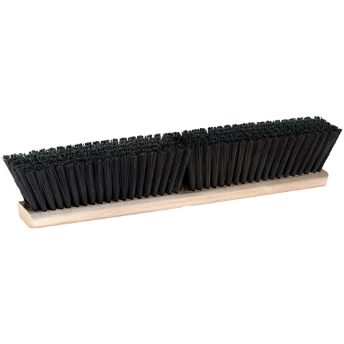 Push Broom Head, 36", Medium, Polypropylene Bristles Helyx Safety & Industrial Supplies