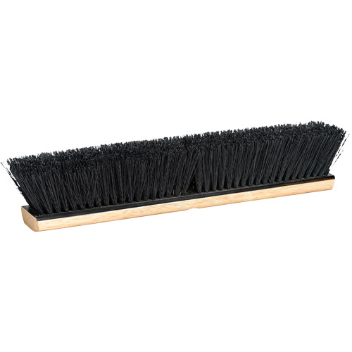 T&ecirc;te de balai-brosse, 24", Moyen, Soies PVC/Tampico Helyx Safety & Industrial Supplies