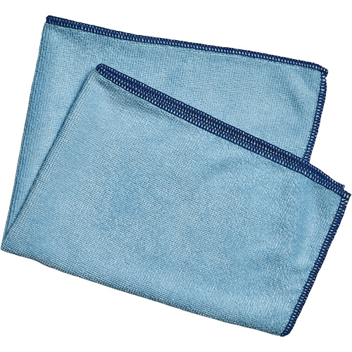 Chiffon &agrave; &eacute;pousseter SilverCloth, Microfibre, Bleu Helyx Safety & Industrial Supplies