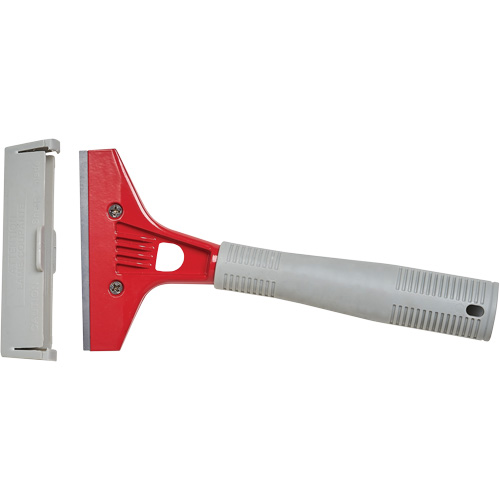 Small Scraper, Steel Blade, 4" Wide, Plastic Handle Helyx Safety & Industrial Supplies