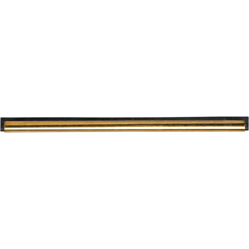 Window Squeegee Channel and Rubber, 14", Rubber, Brass Frame Helyx Safety & Industrial Supplies