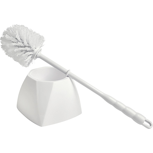 Bowl Brush with Caddy, 15-1/2" L, Polypropylene Bristles, White Helyx Safety & Industrial Supplies