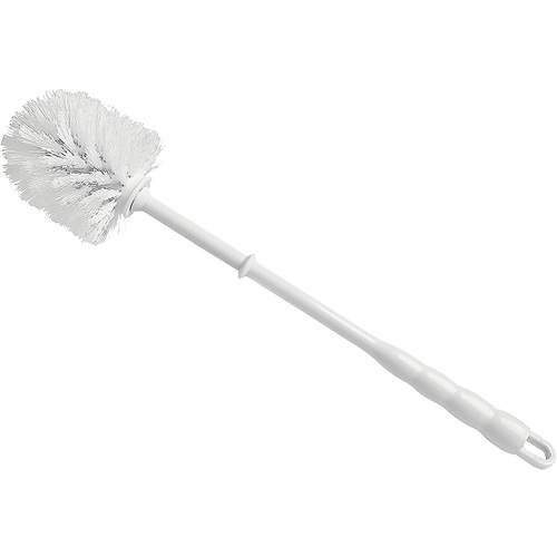 Brosse &agrave; cuvettes, 15-1/2" l, Soies Polypropyl&egrave;ne, Rouge/Blanc Helyx Safety & Industrial Supplies