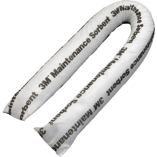 Maintenance Sorbent Mini-Boom, Universal, 4' L x 3" W, 15.6 gal Absorbancy Helyx Safety & Industrial Supplies