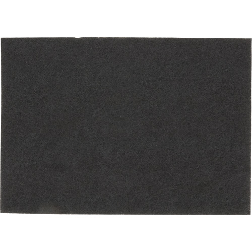 Floor Pad, 14" x 28", Stripping, Black Helyx Safety & Industrial Supplies