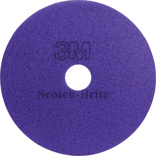 Hi-Performance Pad, 12", Cleaning/Polish, Purple Helyx Safety & Industrial Supplies