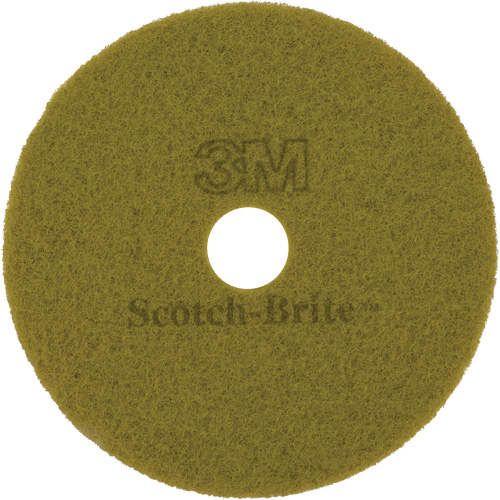 TopLine Speed Floor Pad, 17", Burnishing, Brown Helyx Safety & Industrial Supplies