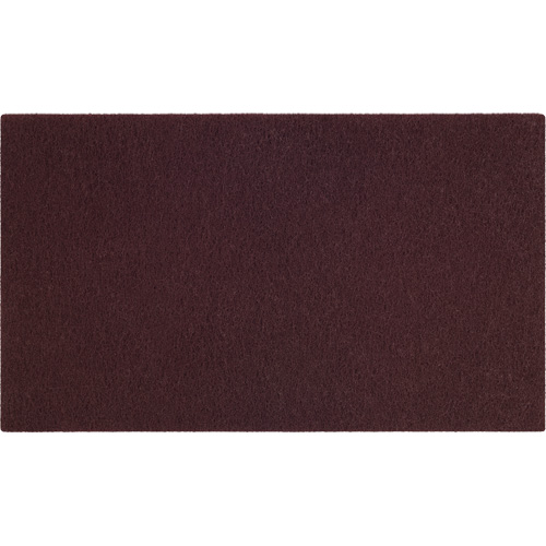 Natural Blend Pad, 14" x 20", Scrubbing, Maroon Helyx Safety & Industrial Supplies