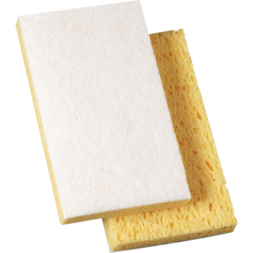 Scotch-Brite Light Duty Scrub Sponge, 3-3/5" L x 6" W Helyx Safety & Industrial Supplies