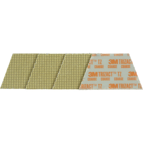 Tampon abrasif Trizact Diamond TZ, Ponçage/Polissage, Or Helyx Safety & Industrial Supplies